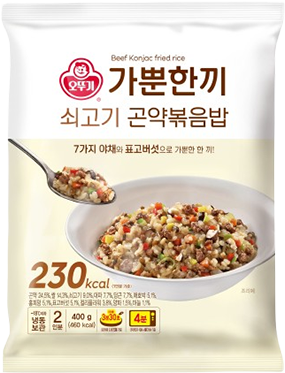 가뿐한끼 쇠고기 곤약볶음밥