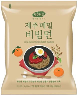 제주 메밀 비빔면