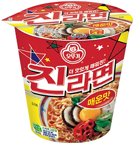 진라면 매윤맛 컵