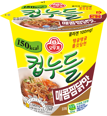 컵누들 매콤찜닭맛