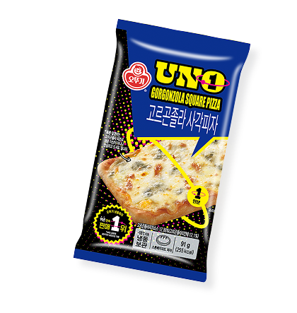 UNO 고르곤졸라 사각피자