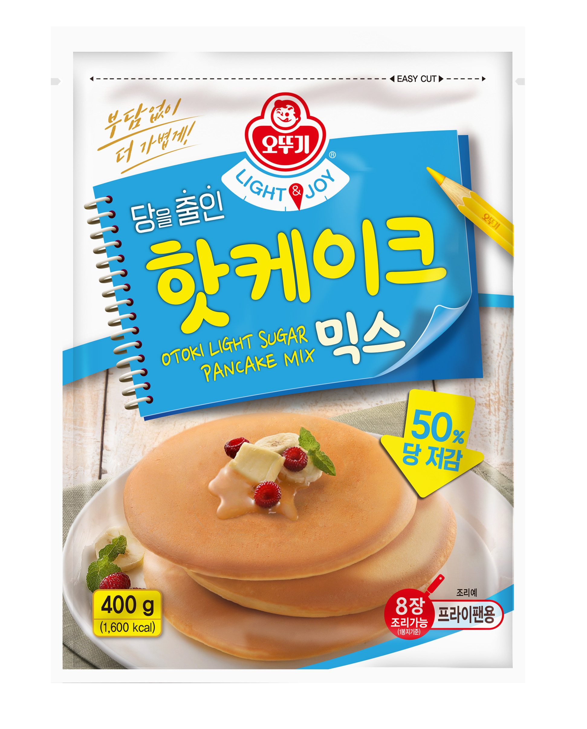 LIGHT&JOY 당을줄인 핫케이크믹스