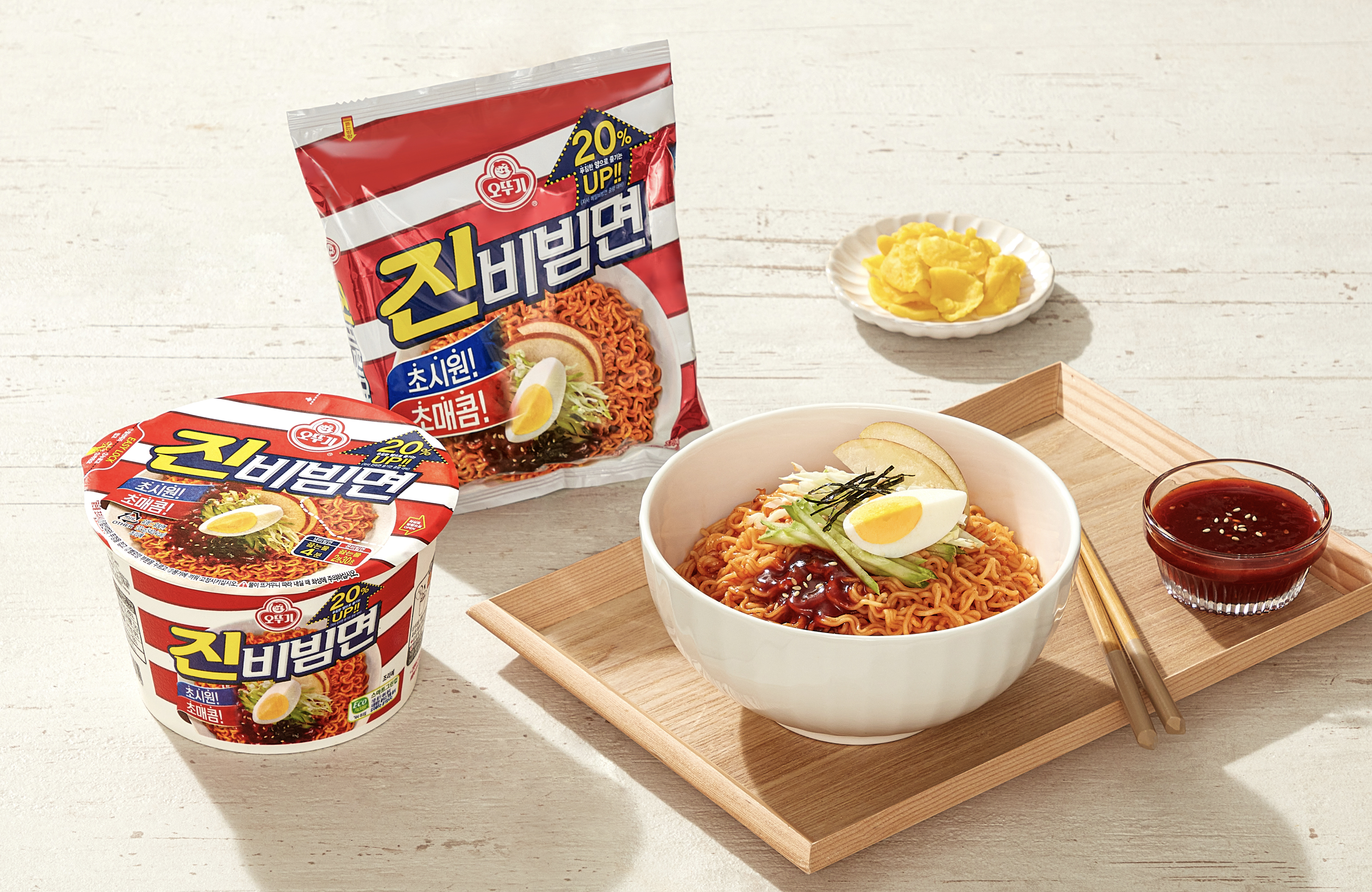오뚜기 진비빔면, 오뚜기 진비빔면 용기면