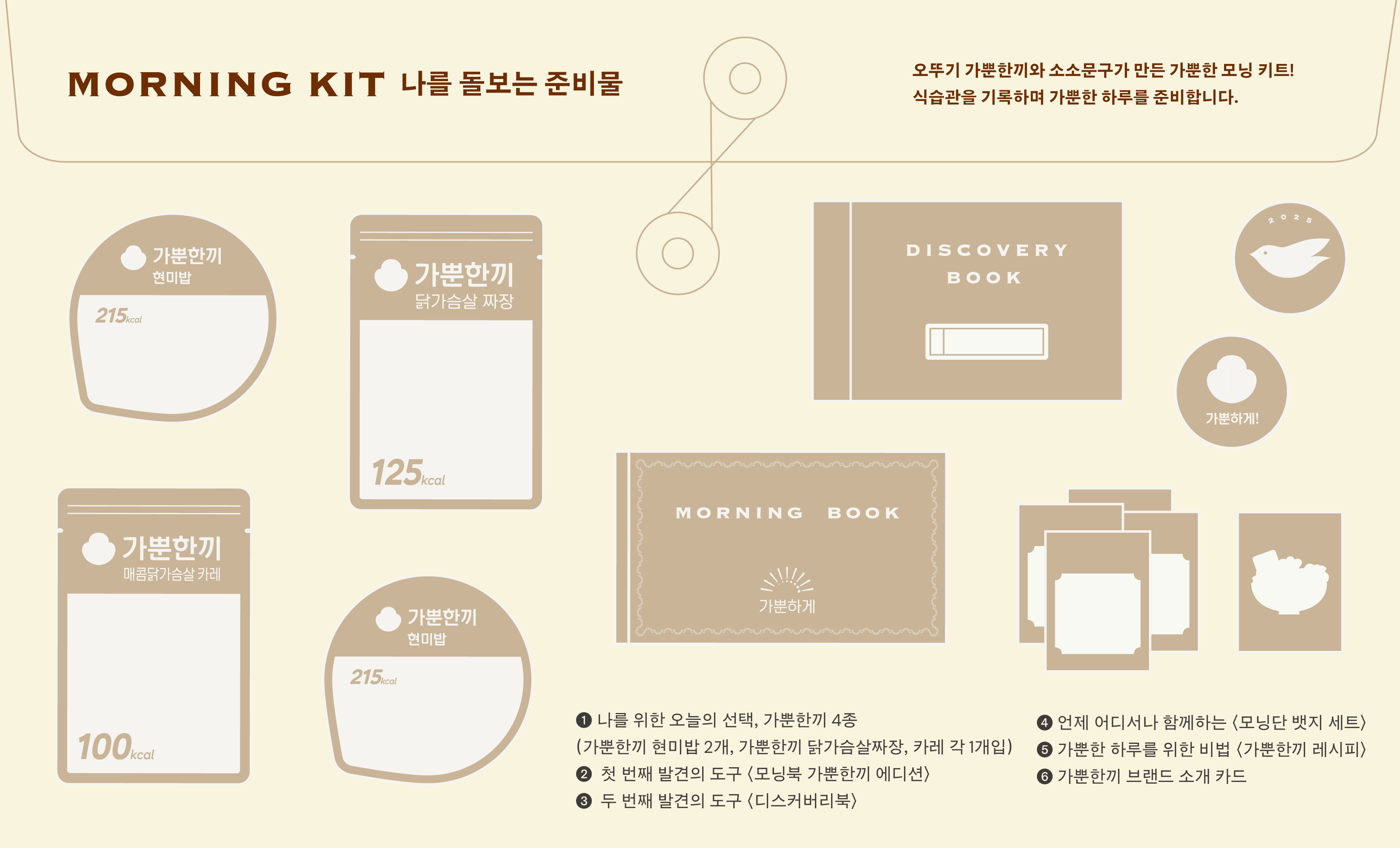 가뿐한끼X소소문구 모닝키트 구성