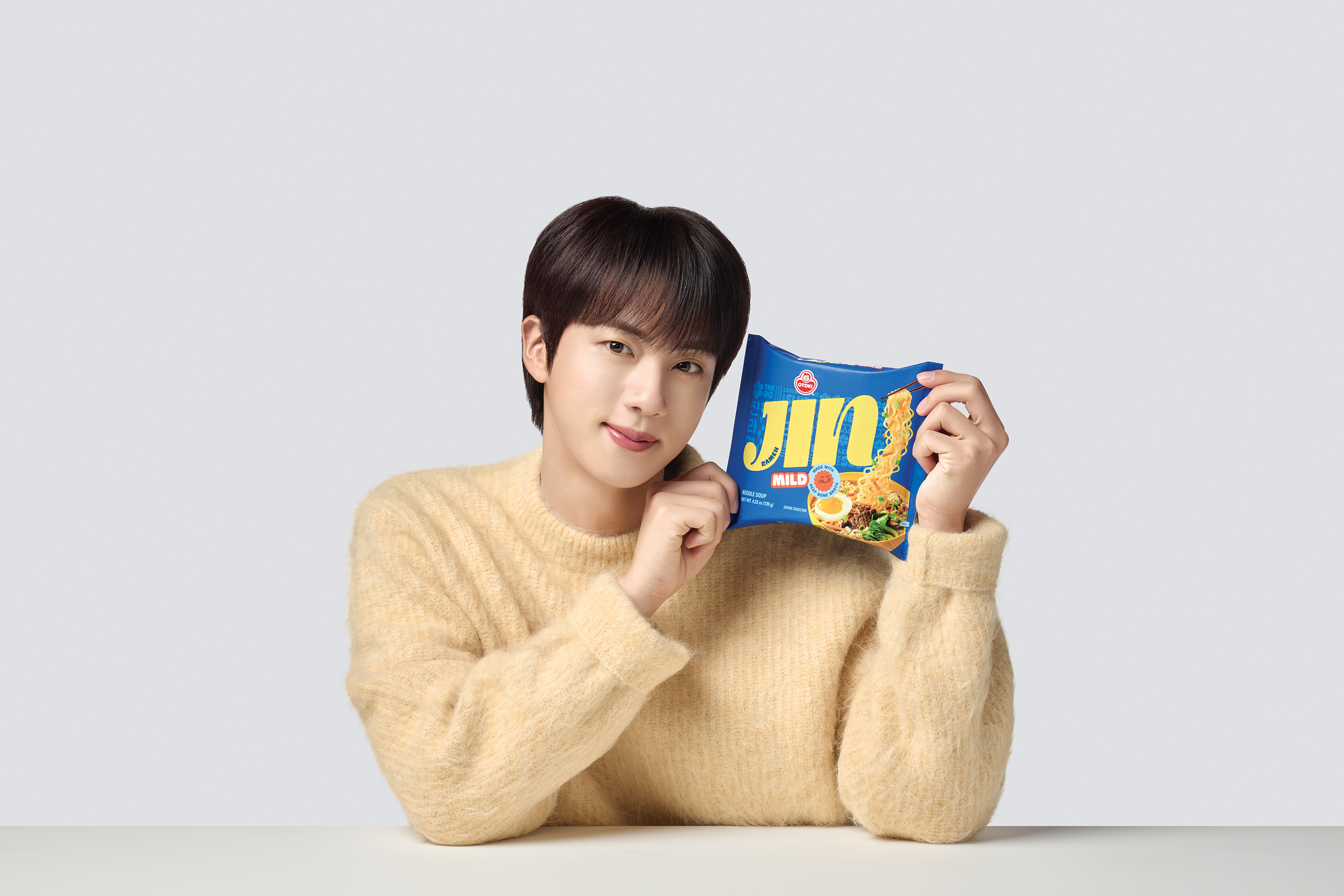 오뚜기 글로벌 진라면 캠페인 모델 방탄소년단 진