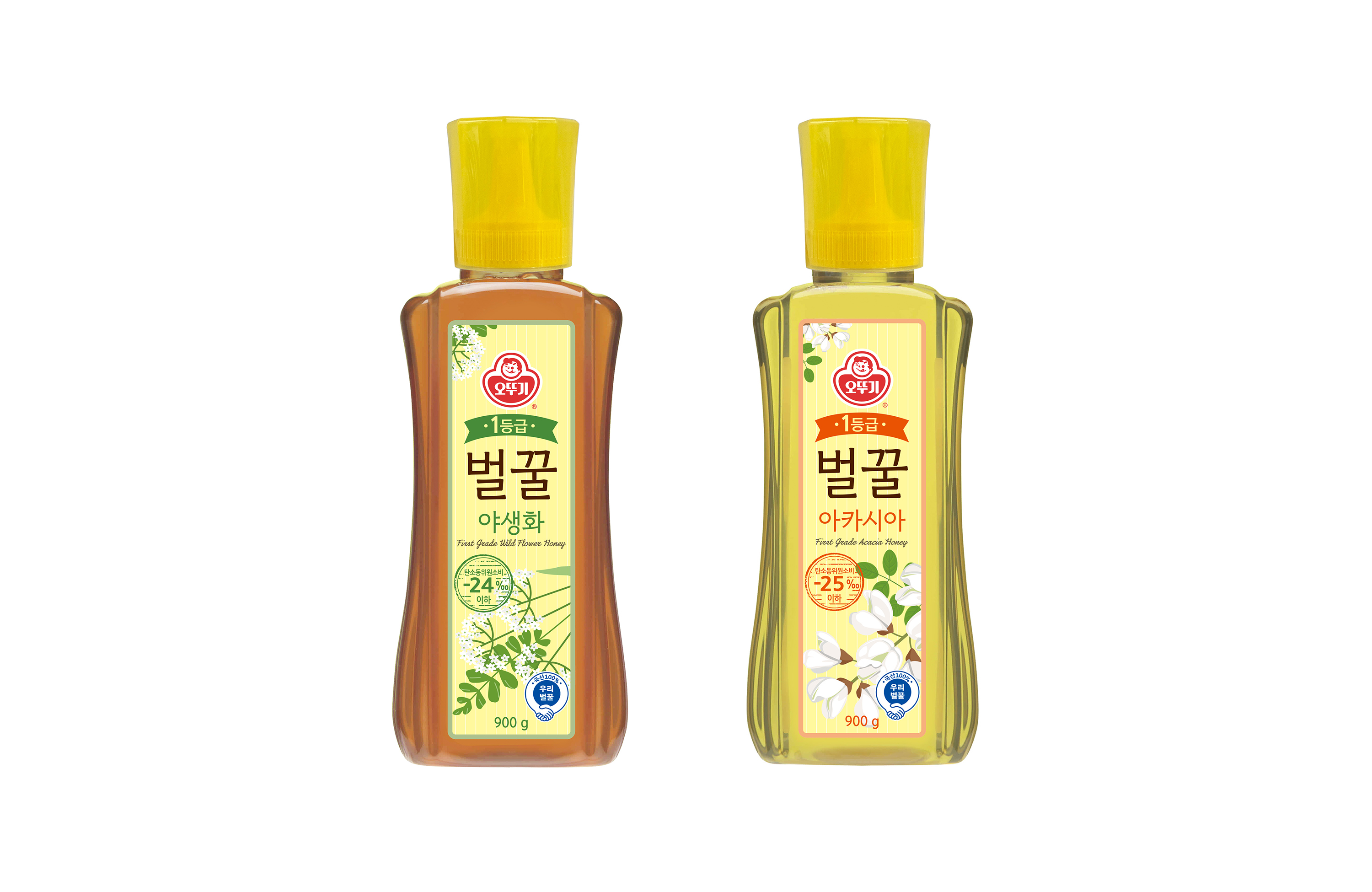오뚜기 1등급 벌꿀 2종