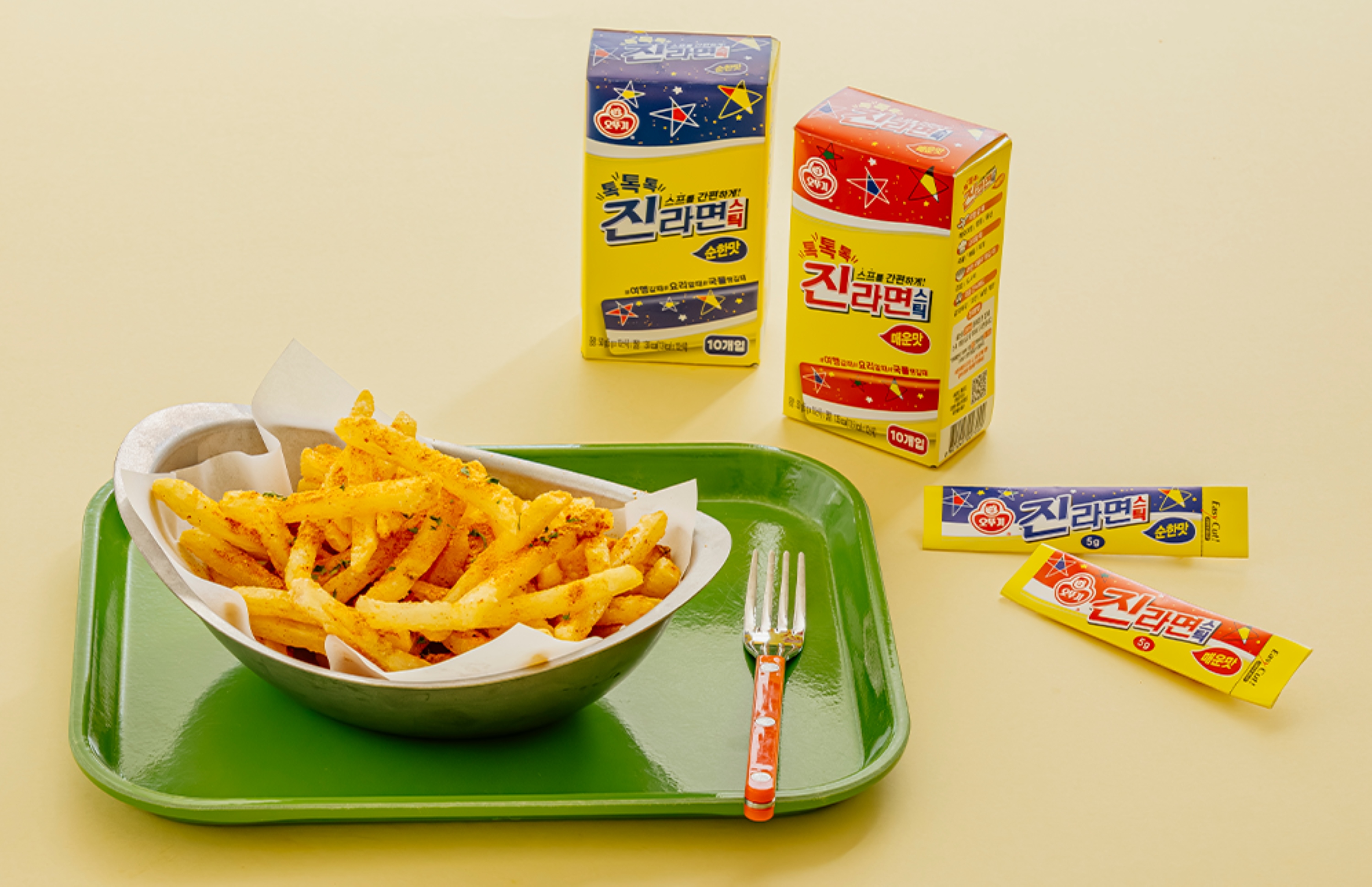 오뚜기 톡톡톡 진라면 스틱2종