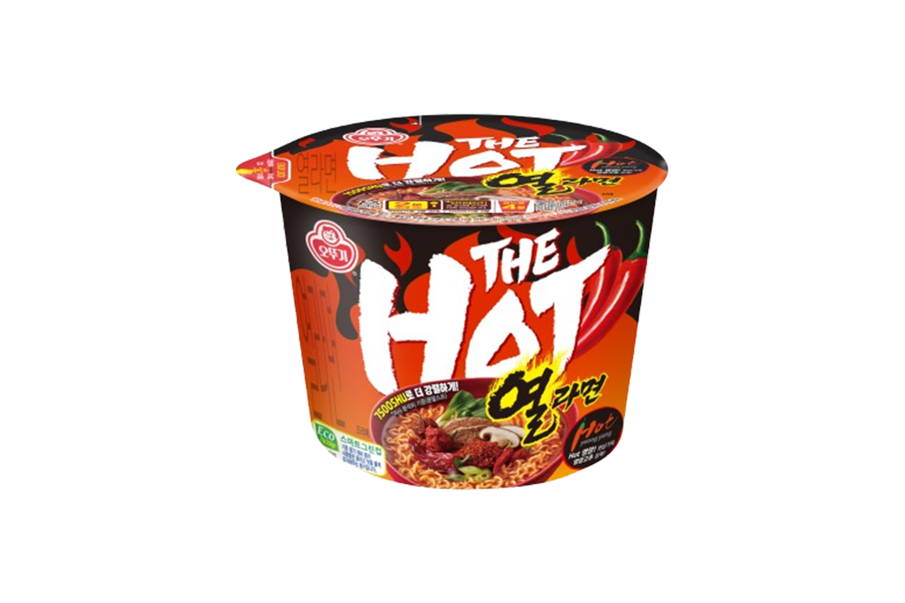 오뚜기 더핫 열라면 용기면