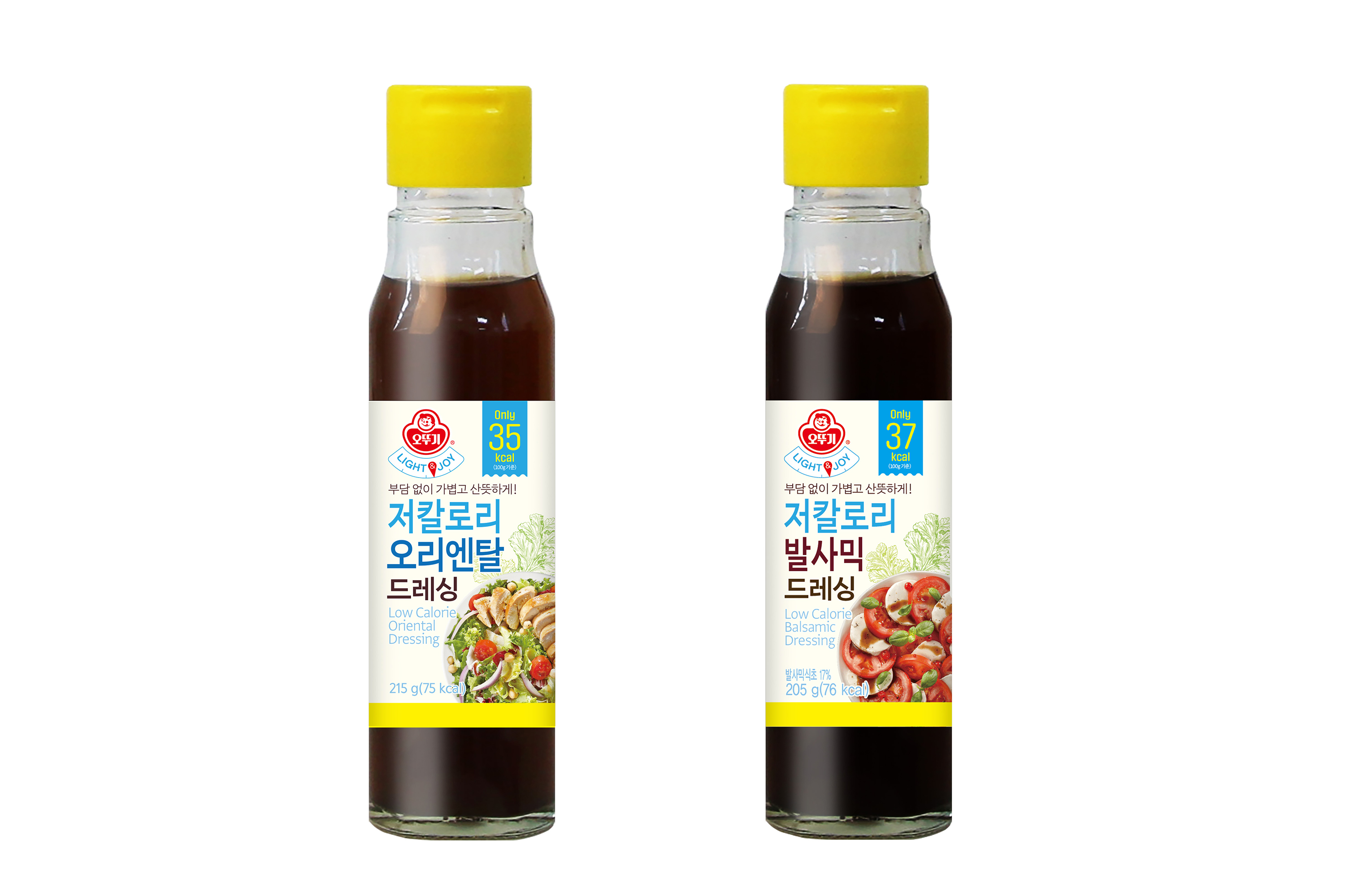오뚜기 라이트앤조이 저칼로리 드레싱 2종