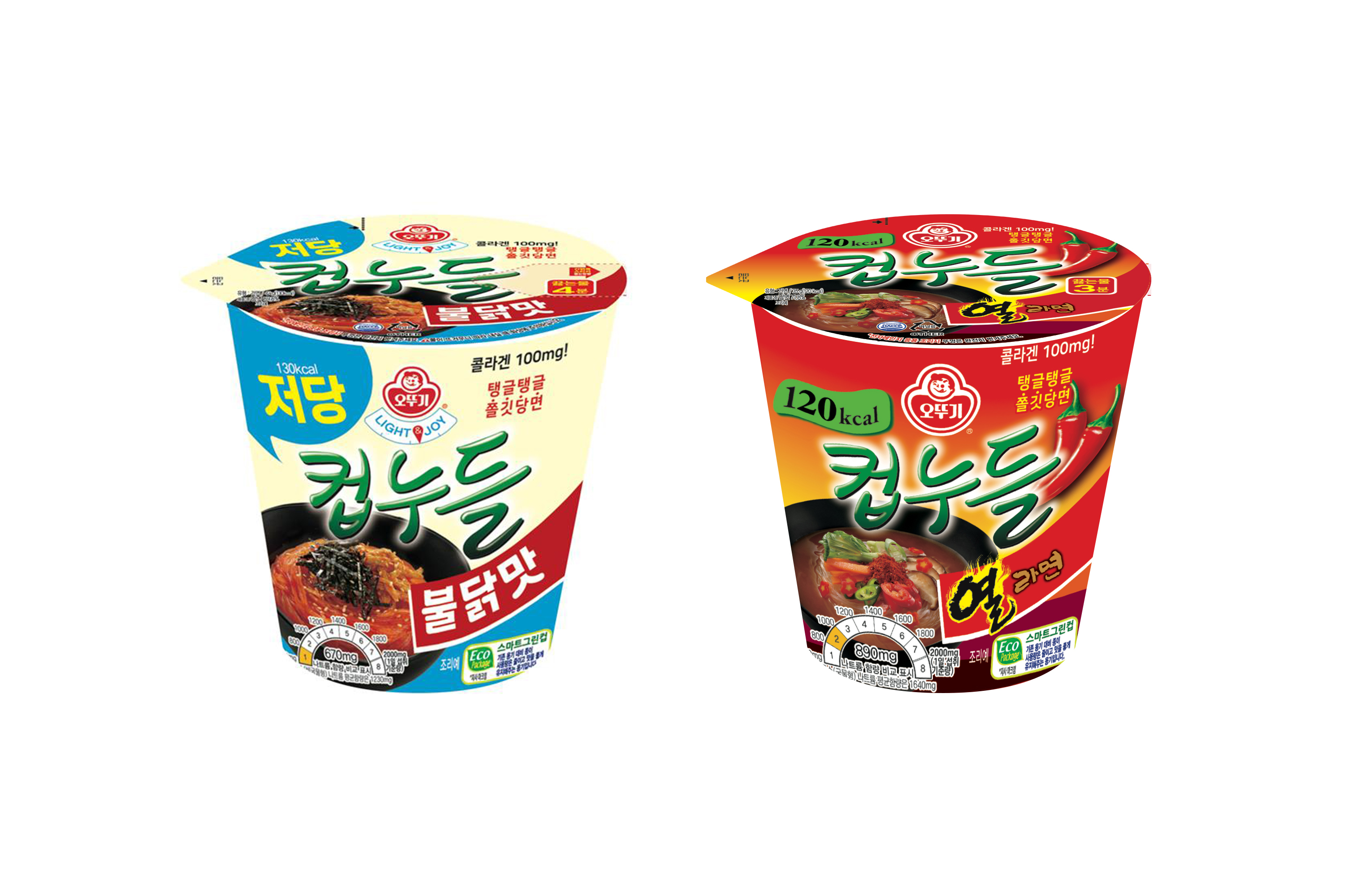 오뚜기 컵누들2종