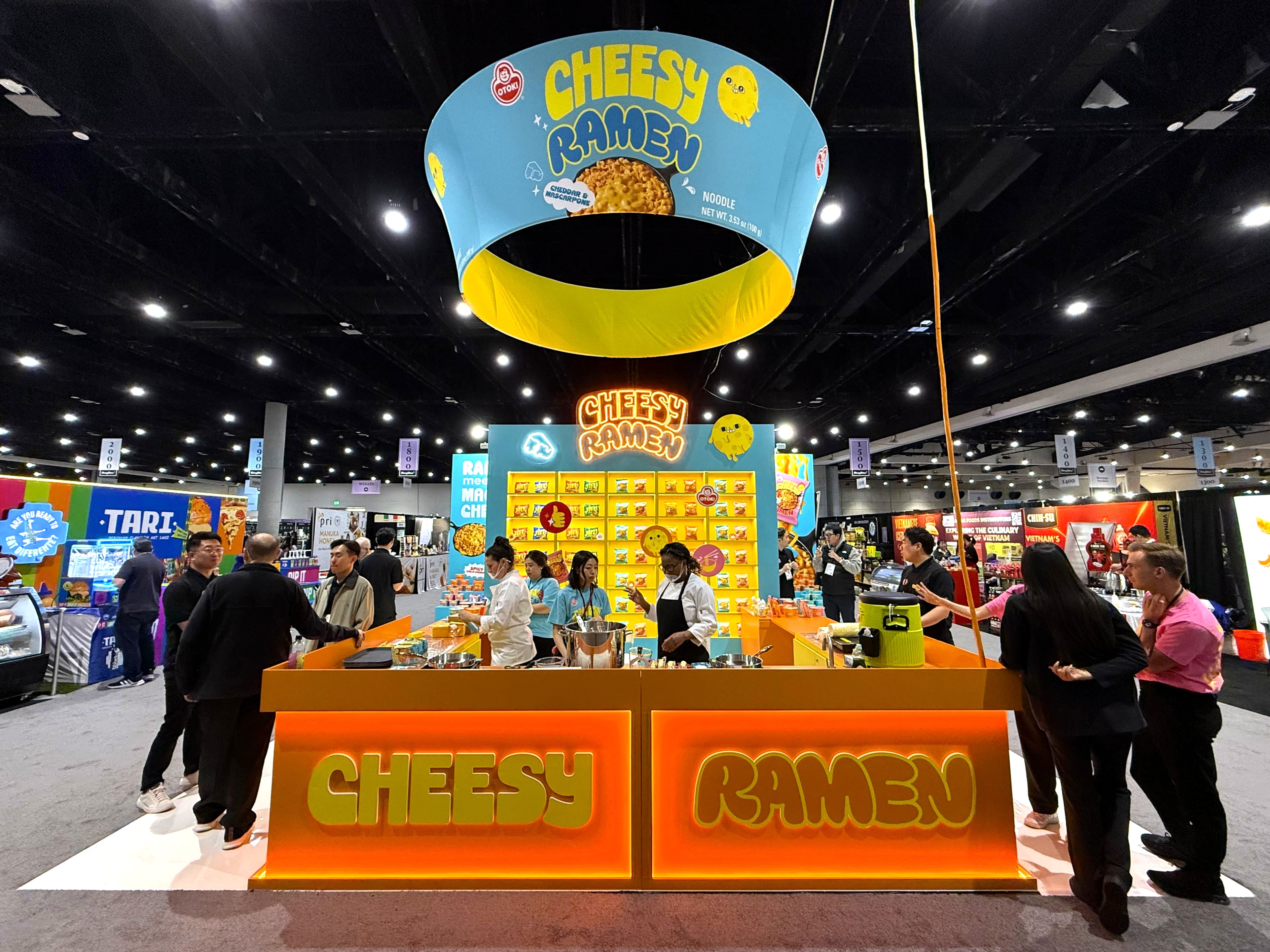 2026 윈터 팬시 푸드쇼 오뚜기 부스 전경